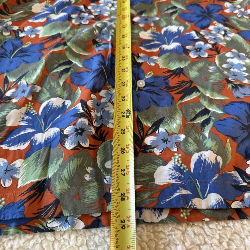 Lot Of 3 J. Crew Flex Cotton Button Shirt Mens Large floral Nice Patterns